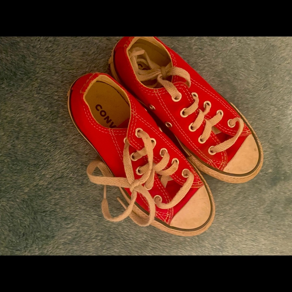 Kids Red Converse